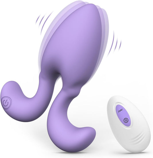 Plug Anal Vibratório com Controle Remoto – Silicone Premium