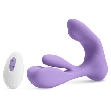 Vibrador com Controle Remoto e Rotação 360°