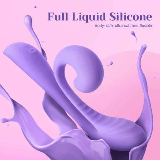 Vibrador Rabbit Luxo Lunaris – Silicone Premium