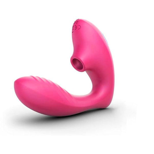Lola - Vibrador Sugador 2 em 1 com Estimulação Dupla – G-Spot + Clitóris - Controle Remoto