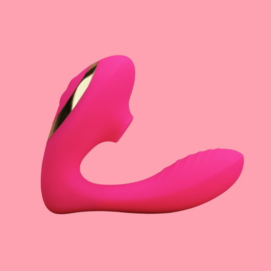 Lola - Vibrador Sugador 2 em 1 com Estimulação Dupla – G-Spot + Clitóris - Controle Remoto